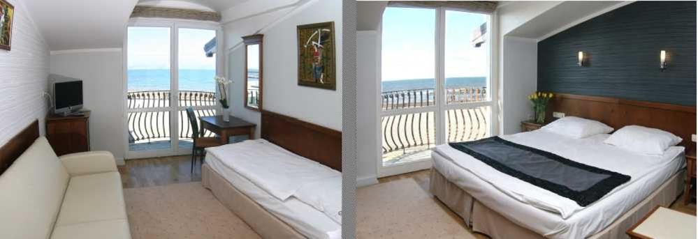 Hotel Apollo Darlowko Esterno foto
